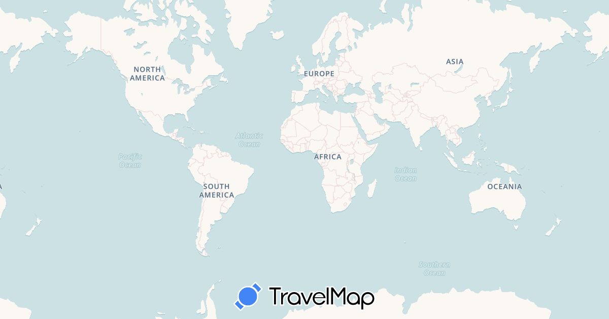 TravelMap itinerary: driving, bus, plane, cycling, train, hiking, boat, hitchhiking, motorbike, electric vehicle in United Arab Emirates, Austria, Australia, Canada, Switzerland, Chile, Germany, Denmark, Egypt, Spain, Finland, France, United Kingdom, Greece, Hungary, Indonesia, Ireland, Italy, Japan, Mauritius, Netherlands, Norway, New Zealand, Poland, Portugal, Sweden, Singapore, United States (Africa, Asia, Europe, North America, Oceania, South America)